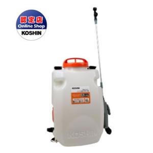 KOSHIN エンジン式噴霧器　15L 稼働品 Amazon | 工進(KOSHIN) 背負い式 高圧 エンジン 動噴 タンク 15L ES