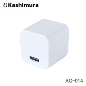 カシムラ ACプラグ コンパクトAC/USB充電器 Type-Cポート搭載 WH AC-014｜cnf
