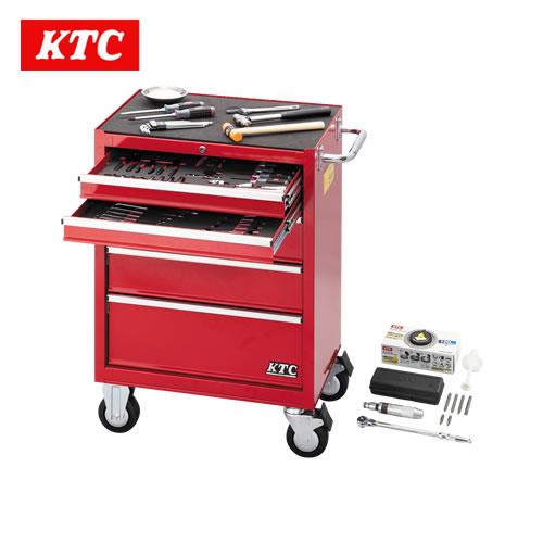 KTC 2026SKセール限定品 ローラーキャビネットセット[72点]（5段5引出し）レッド　SK3...
