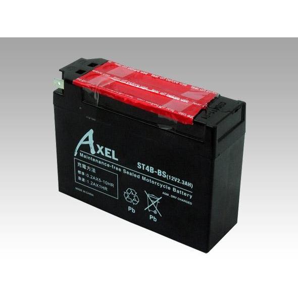 G&amp;YU ジーアンドユー バイク用AXELバッテリー ST4B-BS