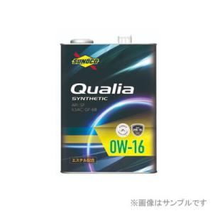 SUNOCO スノコ オイル Qualia SP 0W-16 4L×4缶セット