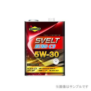 SUNOCO スノコ オイル SVELT EURO C3 5W-30 20Lペール缶 SP/C3 規格｜cnf