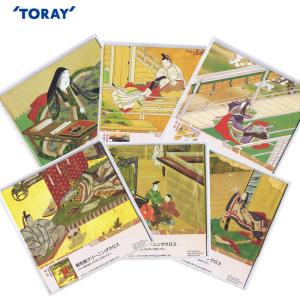 東レ トレシー 源氏物語 24×27cm 全パターン Toraysee メガネ拭き TORAY 【メール便対応】｜cntr