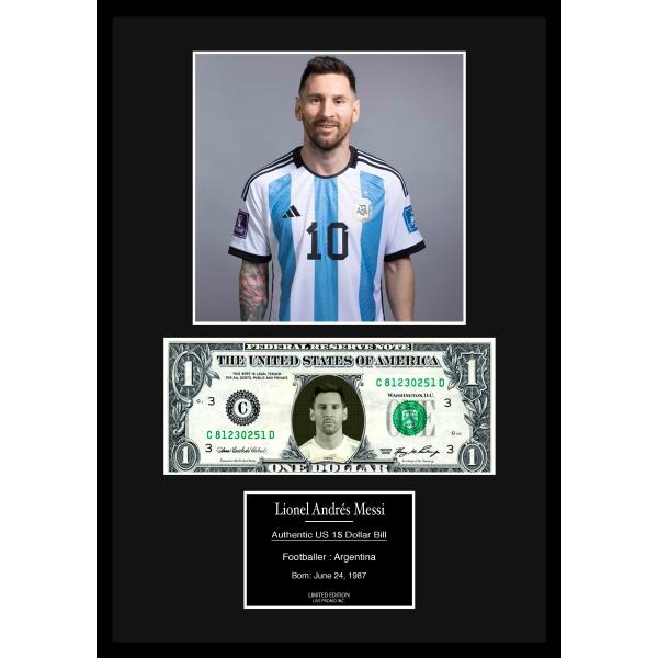 【Lionel Messi/リオネル・メッシ】サッカー/アルゼンチン/ワールドカップ/写真本物USA...