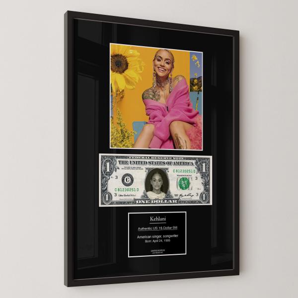 ケラーニ  Kehlani  オルタナティブ　R&amp;B  ネオソウル  メモラビリア  写真  フレー...