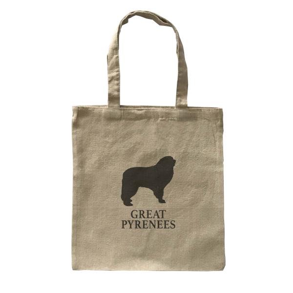 Dog Canvas tote bag/愛犬キャンバストートバッグ【Great Pyrenees/グ...