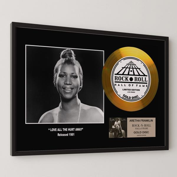 アレサ・フランクリン / Aretha Franklin / 想い出の旅路 / gold disc ...