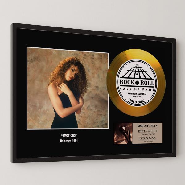 マライア・キャリー Mariah Carey エモーションズ Emotions gold disc ...