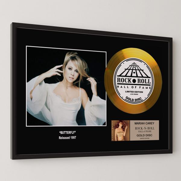 マライア・キャリー Mariah Carey バタフライ Butterfly gold disc a...