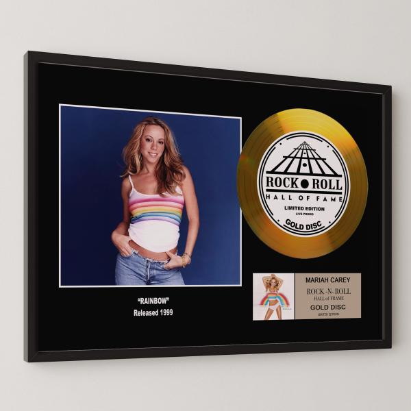 マライア・キャリー Mariah Carey レインボー RAINBOW gold disc alb...