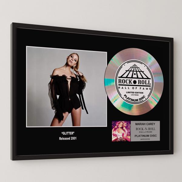 マライア・キャリー Mariah Carey グリッター Glitter platinum disc...