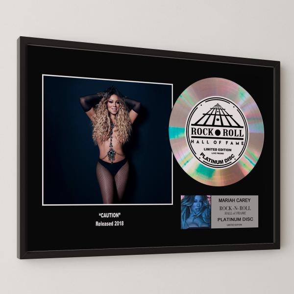 マライア・キャリー Mariah Carey コーション Caution platinum disc...