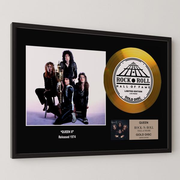 クイーン Queen クイーンII Queen II gold disc album  金 ゴールド...