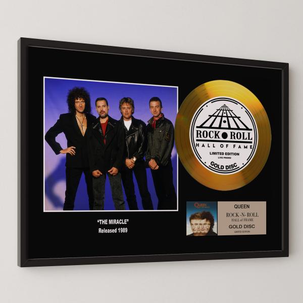クイーン Queen ザ・ミラクル  The Miracle gold disc album  金 ...