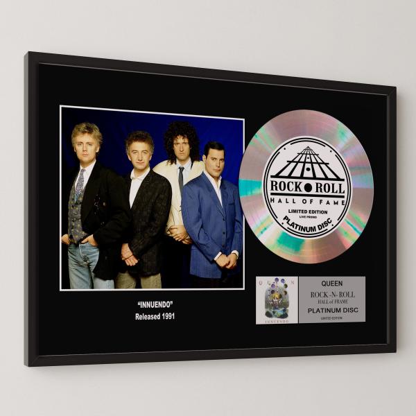 クイーン Queen イニュエンドウ Innuendo platinum disc album  プ...