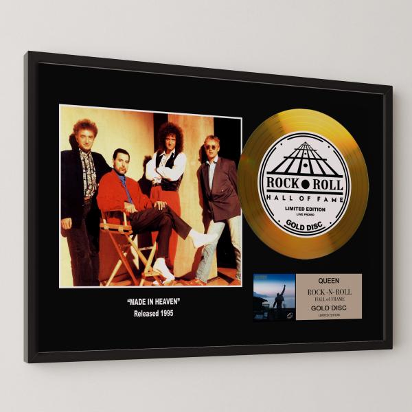 クイーン Queen メイド・イン・ヘヴン Made In Heaven gold disc alb...