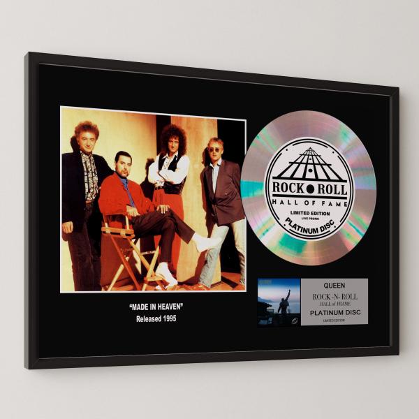 クイーン Queen メイド・イン・ヘヴン Made In Heaven platinum disc...