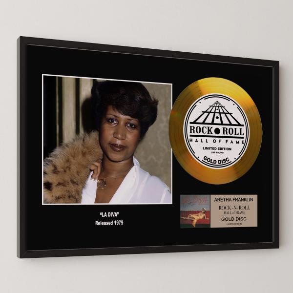アレサ・フランクリン / Aretha Franklin / La Diva / gold disc...