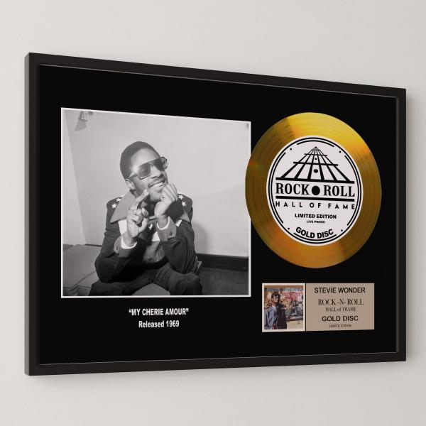 スティーヴィー・ワンダー Stevie Wonder My Cherie Amour gold di...