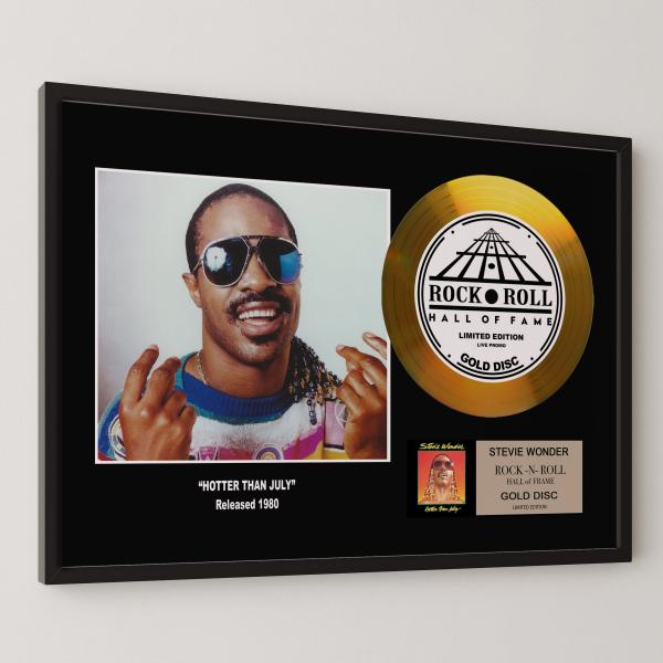 スティーヴィー・ワンダー Stevie Wonder  Hotter than July gold ...