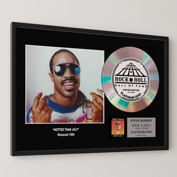 スティーヴィー・ワンダー Stevie Wonder  Hotter than July plati...