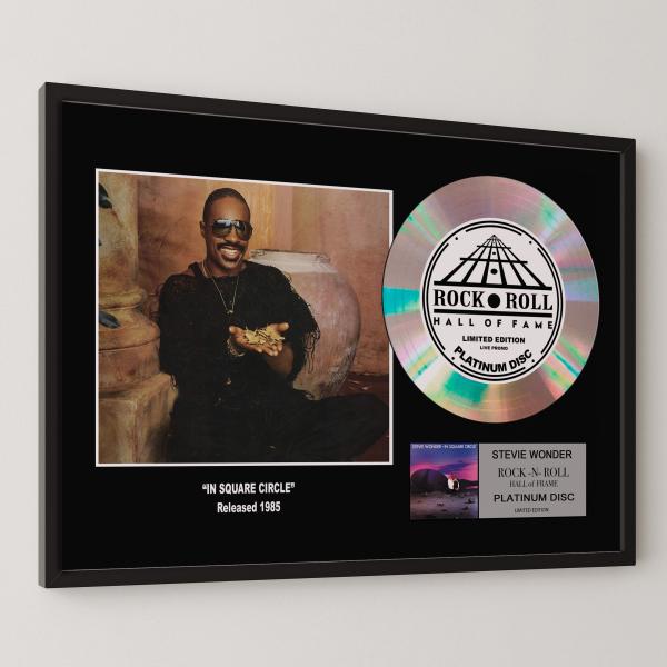 スティーヴィー・ワンダー Stevie Wonder イン・スクエア・サークル platinum d...