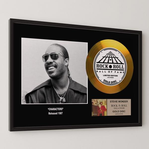 スティーヴィー・ワンダー Stevie Wonder キャラクターズ Characters gold...