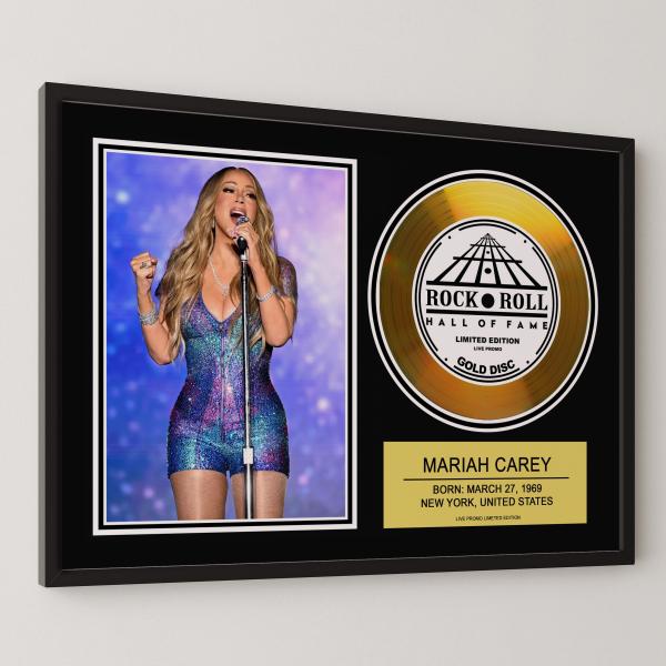 マライア・キャリー　Mariah Carey　R&amp;B ポップス 歌姫 gold disc album...