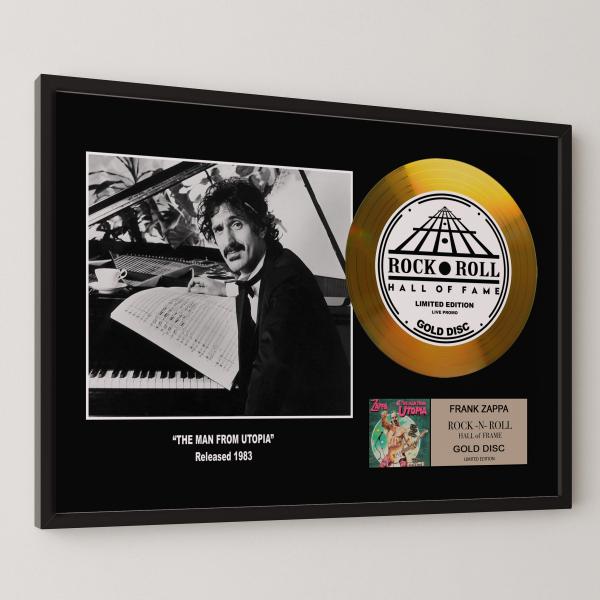 フランク・ザッパ Frank Zappa ザ・マン・フロム・ユートピア gold disc albu...