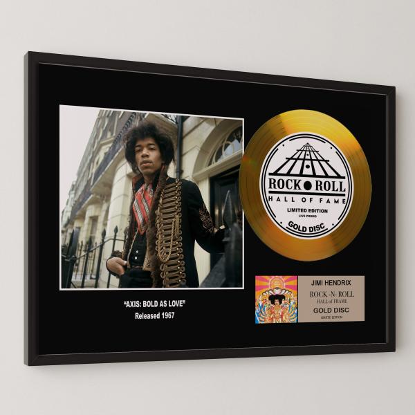 ジミ・ヘンドリックス  Jimi Hendrix  アクシス:ボールド・アズ・ラヴ  gold di...