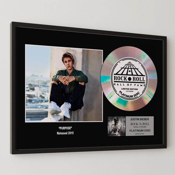ジャスティン・ビーバー Justin Bieber パーパス Purpose  platinum d...