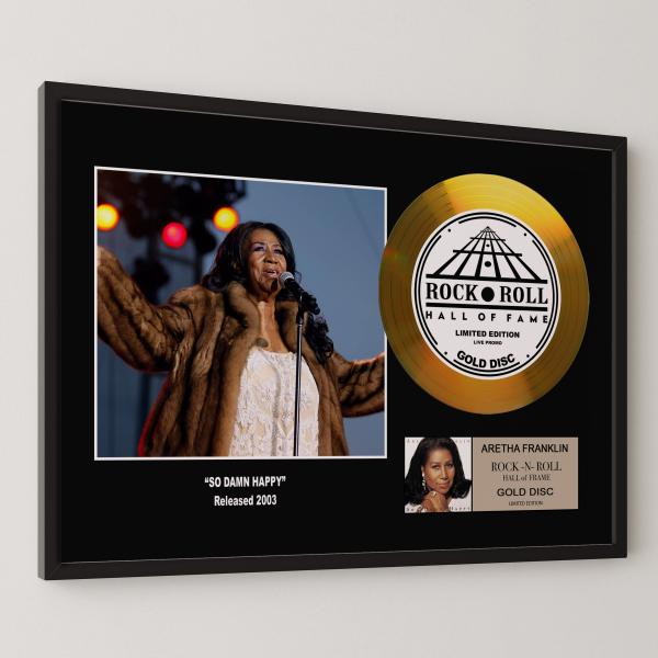 アレサ・フランクリン / Aretha Franklin / ソー・デム・ハッピー / gold d...