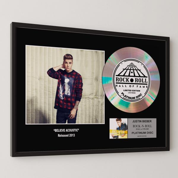 ジャスティン・ビーバー Justin Bieber ビリーヴ アコースティック platinum d...