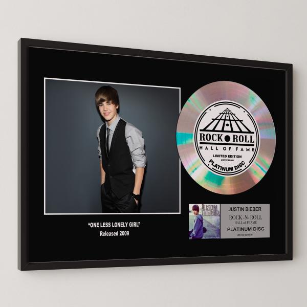 ジャスティン・ビーバー Justin Bieber ワン・レス・ロンリー・ガール platinum ...