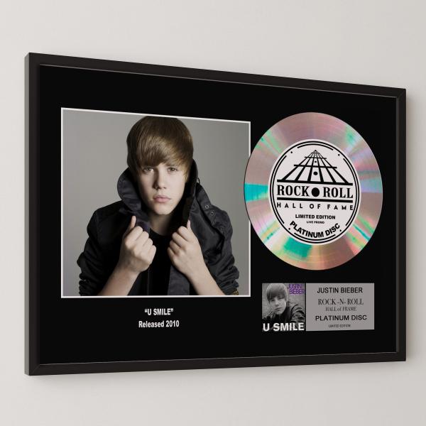 ジャスティン・ビーバー Justin Bieber ユー・スマイル U Smile platinum...
