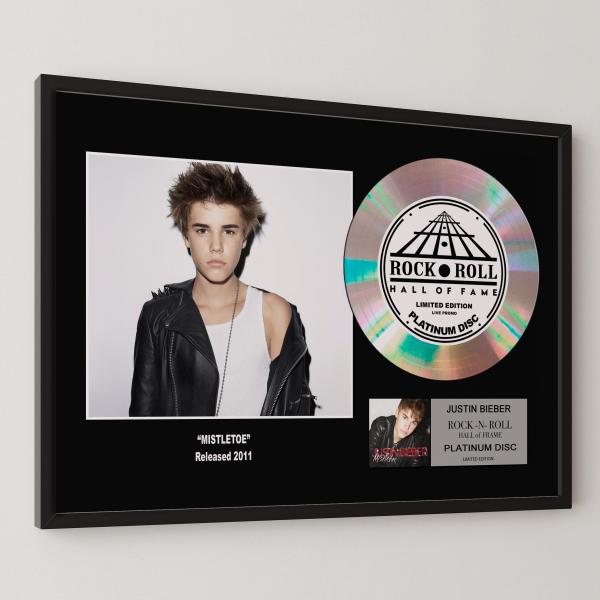 ジャスティン・ビーバー Justin Bieber ミスルトウ Mistletoe platinum...