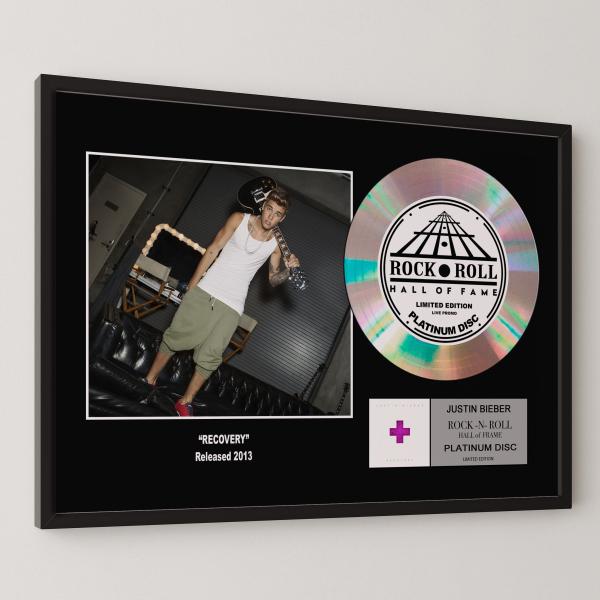 ジャスティン・ビーバー Justin Bieber リカヴァリー Recovery platinum...