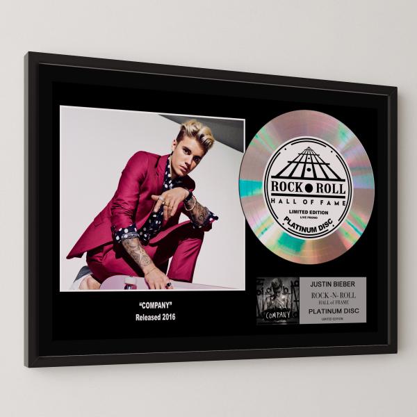 ジャスティン・ビーバー Justin Bieber カンパニー Company platinum d...