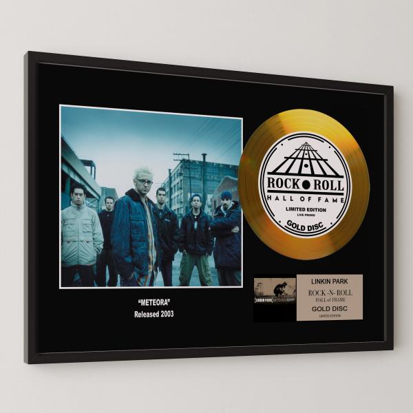 リンキン・パーク Linkin Park メテオラ Meteora gold disc album ...