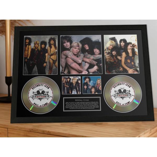 【  モトリー・クルー / Motley Crue 】セレブリティー アイコン メモラビリア フレー...