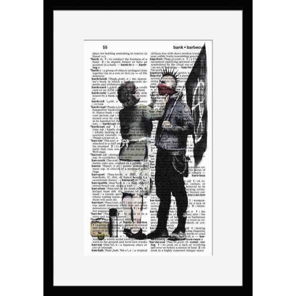 人気!Dictionary frames【Banksy×バンクシー】辞書/辞典/フレーム/ストリート...