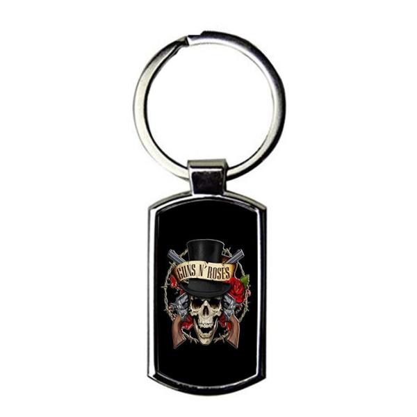 限定!Metal Keychain/キーホルダー/メタル/キーチェーン/キーリング【Guns N' ...