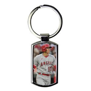 Metal Keychain キーホルダー メタル キーチェーン【 大谷翔平 】MLB ロサンゼルス・エンゼルス プロ野球選手 -1