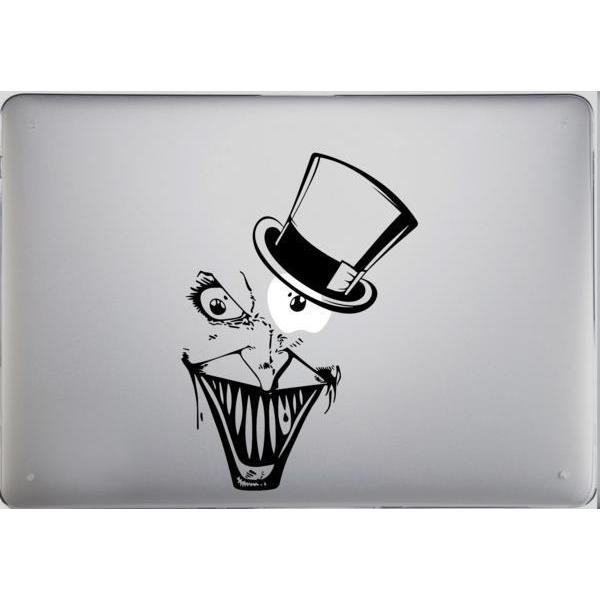 Apple MacBook マックブック ステッカー!evil grin/極悪な笑顔