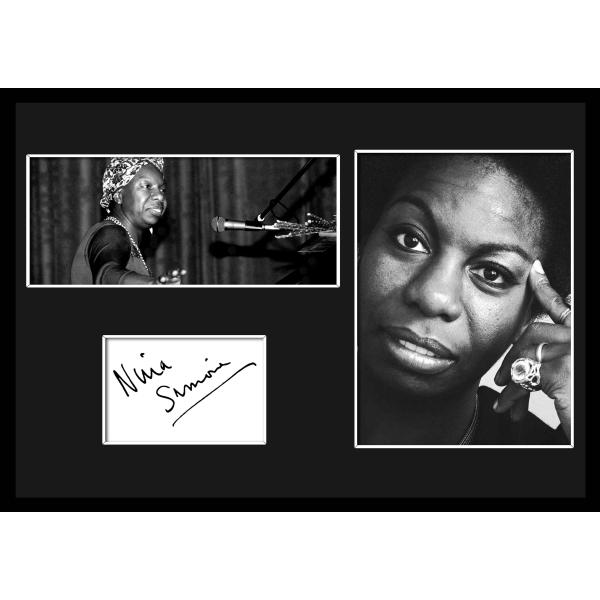 10種類!Nina Simone/ニーナ・シモン/jazz/ジャズ/サインプリント&amp;証明書付きフレー...