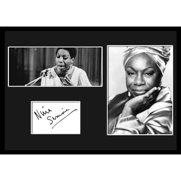10種類!Nina Simone/ニーナ・シモン/jazz/ジャズ/サインプリント&amp;証明書付きフレー...
