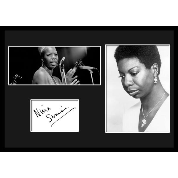 10種類!Nina Simone/ニーナ・シモン/jazz/ジャズ/サインプリント&amp;証明書付きフレー...