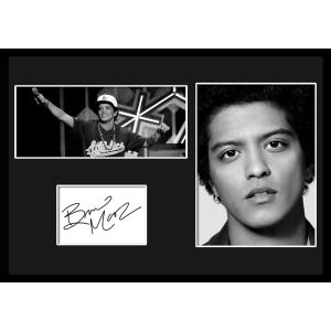 10種類!Bruno Mars/ブルーノ・マーズ/サインプリント&証明書付き