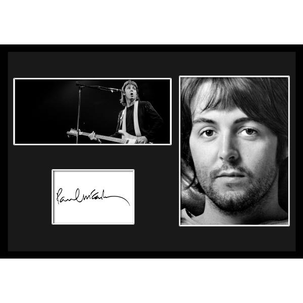 10種類!Paul McCartney/ポール・マッカートニー /サインプリント&amp;証明書付きフレーム...