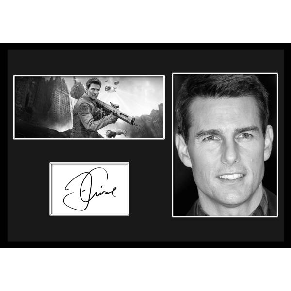 10種類!Tom Cruise/トム・クルーズ/サインプリント&amp;証明書付きフレーム/BW/モノクロ/...